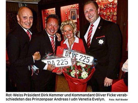 Express Artikel Prinzenpaarverabschiedung 05 25